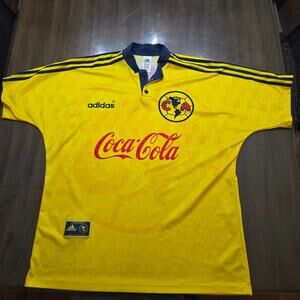 Authentic vintage Club América home shirt from the late 1990s men's xl